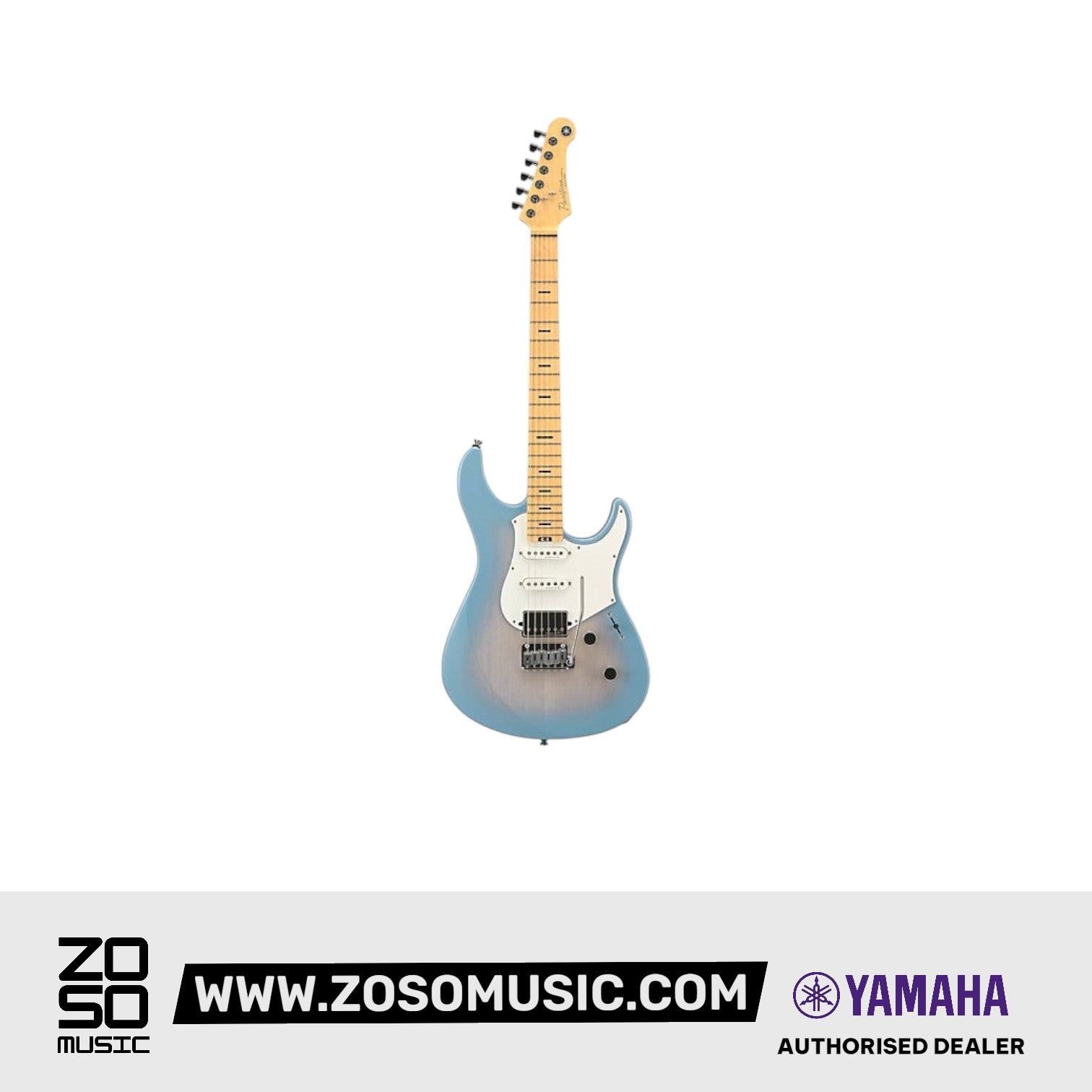 Yamaha PACP12M Pacifica Professional Electric Guitar (PACP-12M) - Beach Blue Burst |  YAMAHA MUSIC |  ELECTRIC GUITAR |  Zoso Music