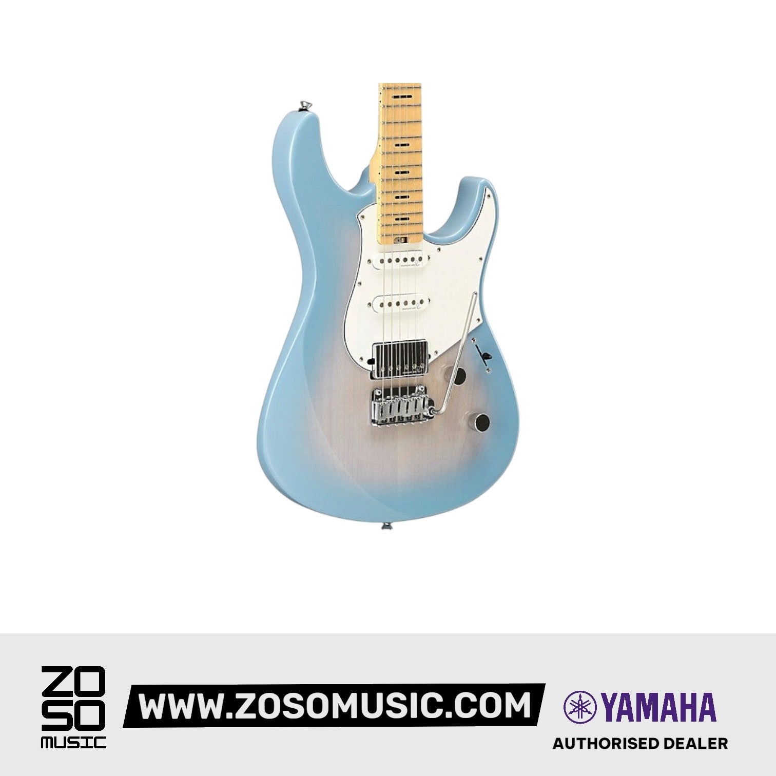 Yamaha PACP12M Pacifica Professional Electric Guitar (PACP-12M) - Beach Blue Burst |  YAMAHA MUSIC |  ELECTRIC GUITAR |  Zoso Music