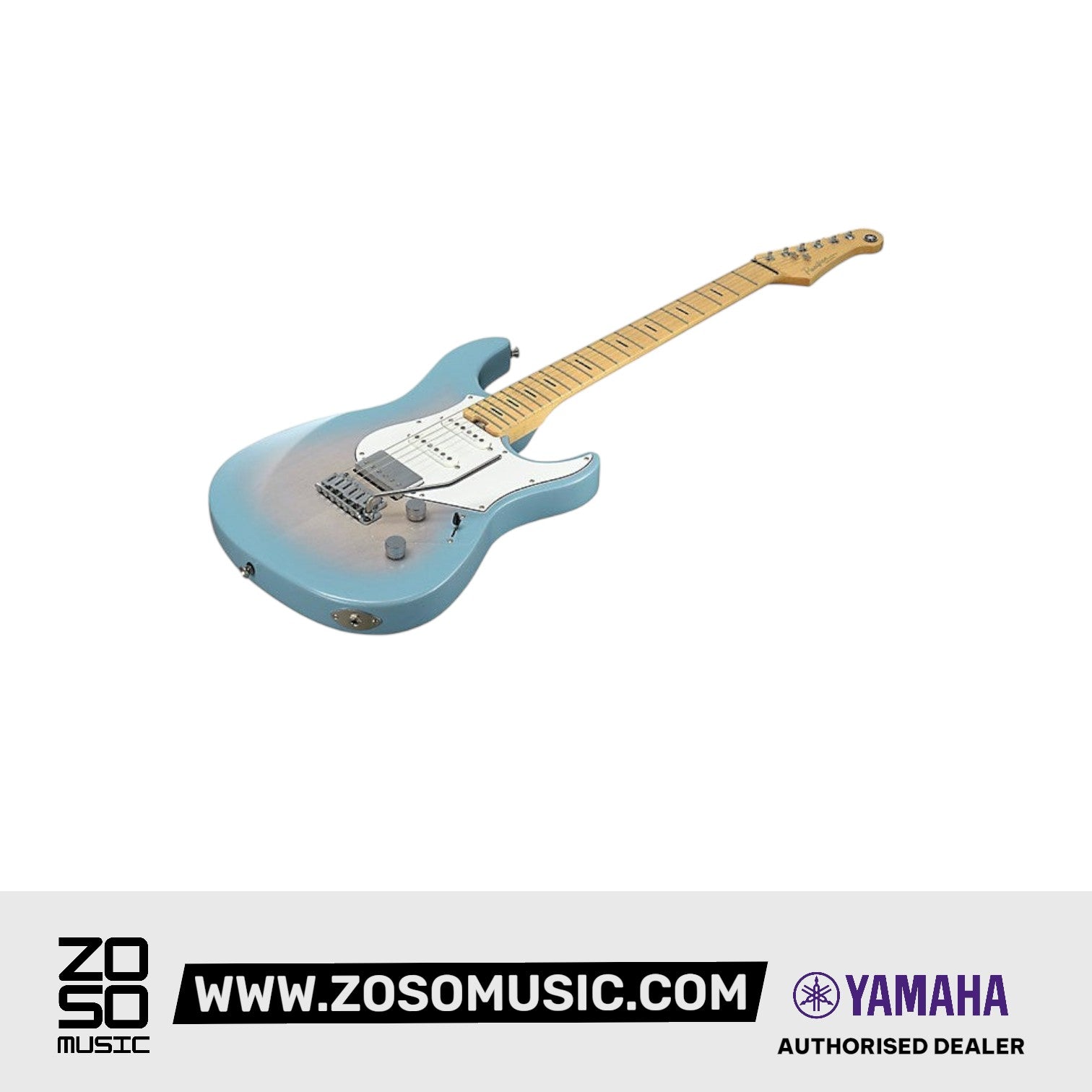 Yamaha PACP12M Pacifica Professional Electric Guitar (PACP-12M) - Beach Blue Burst |  YAMAHA MUSIC |  ELECTRIC GUITAR |  Zoso Music
