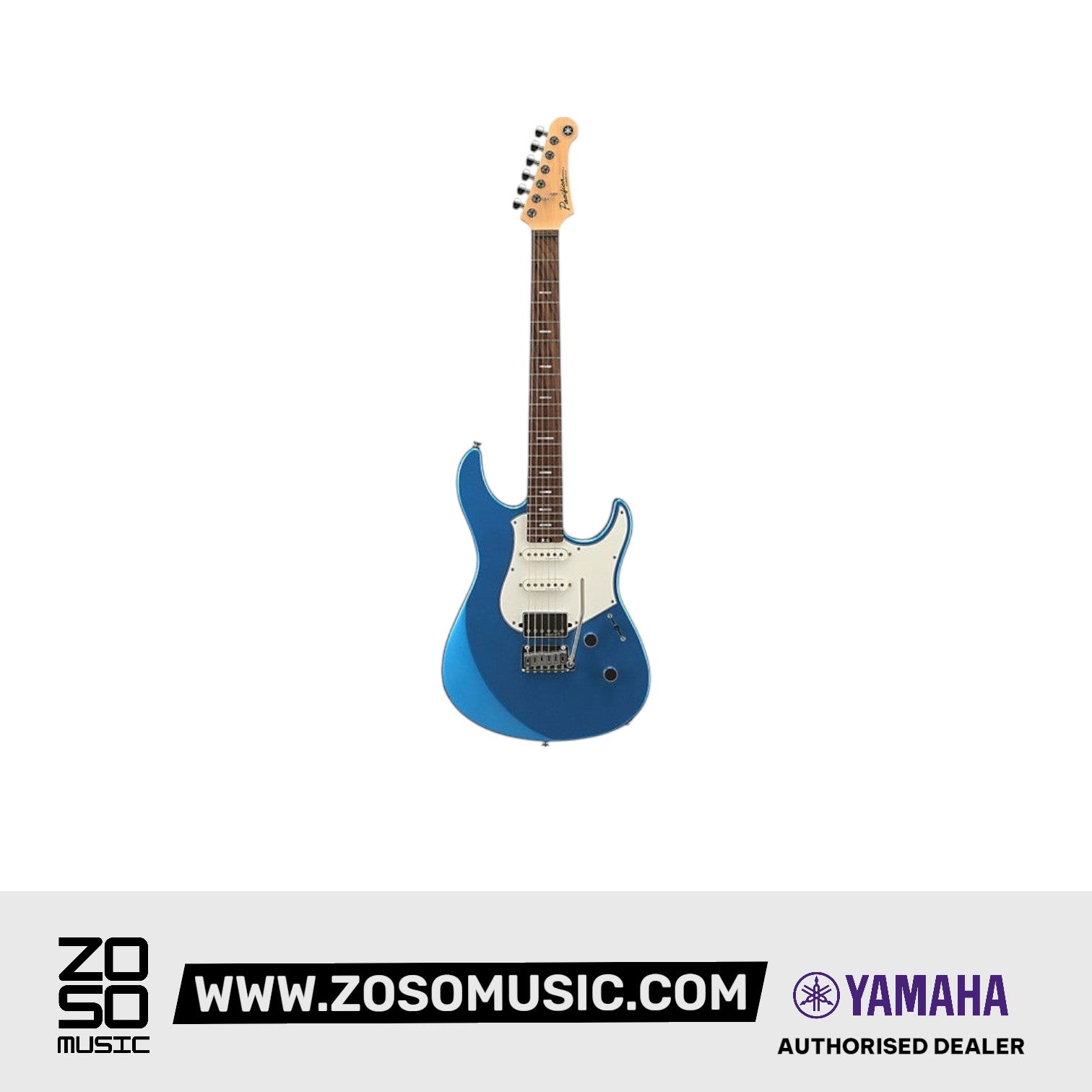Yamaha PACS+12 Pacifica Standard Plus Electric Guitar, Rosewood Fingerboard - Sparkle Blue |  YAMAHA MUSIC |  ELECTRIC GUITAR |  Zoso Music
