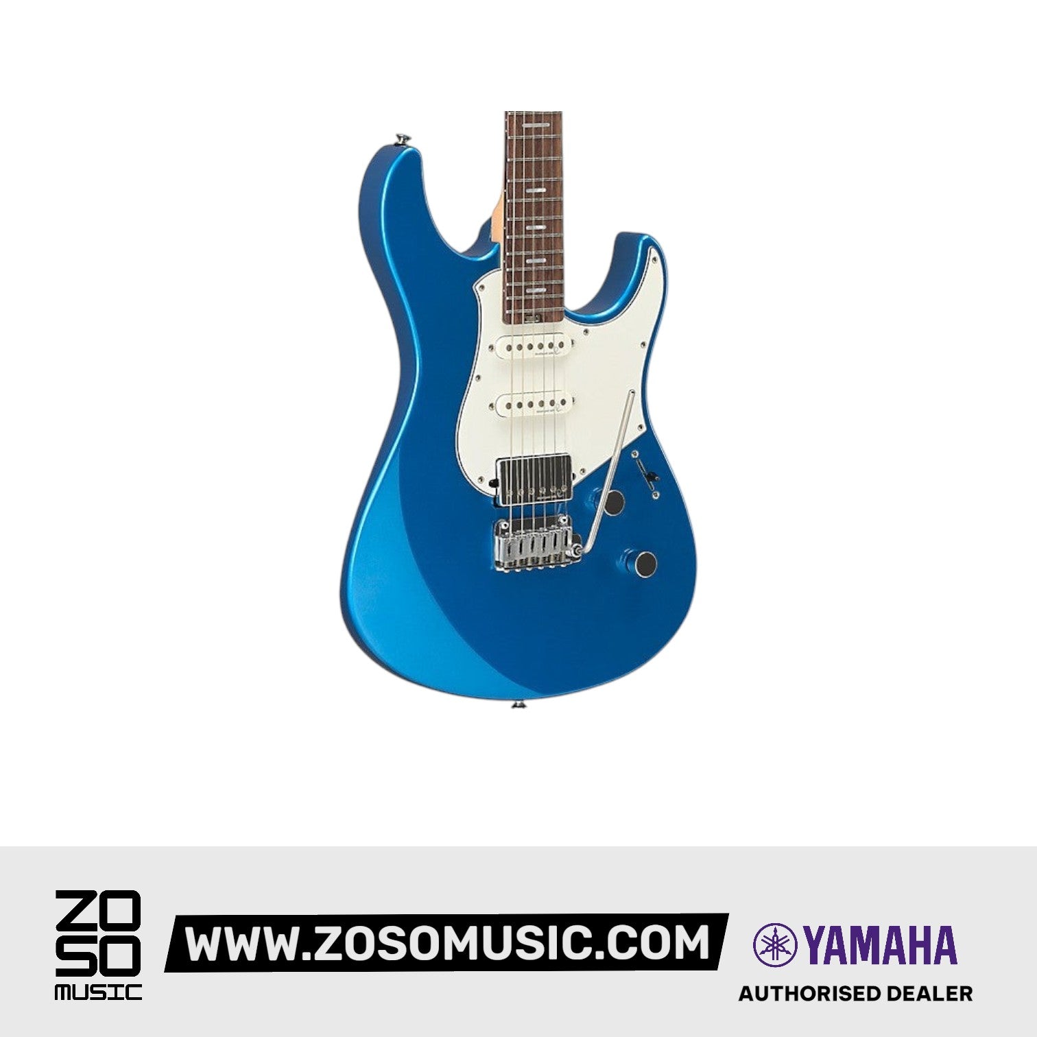 Yamaha PACS+12 Pacifica Standard Plus Electric Guitar, Rosewood Fingerboard - Sparkle Blue |  YAMAHA MUSIC |  ELECTRIC GUITAR |  Zoso Music
