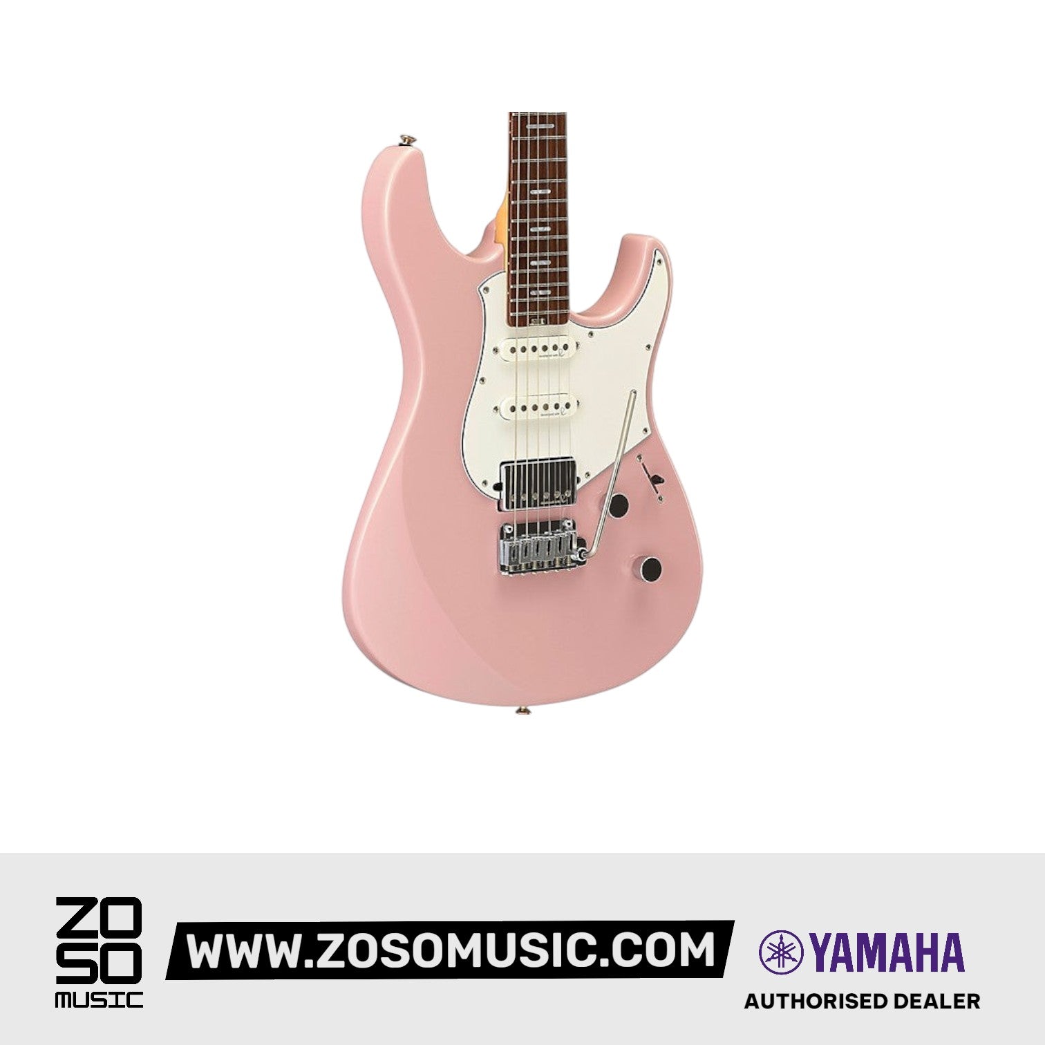 Yamaha PACS+12 Pacifica Standard Plus Electric Guitar, Rosewood Fingerboard - Ash Pink |  YAMAHA MUSIC |  ELECTRIC GUITAR |  Zoso Music