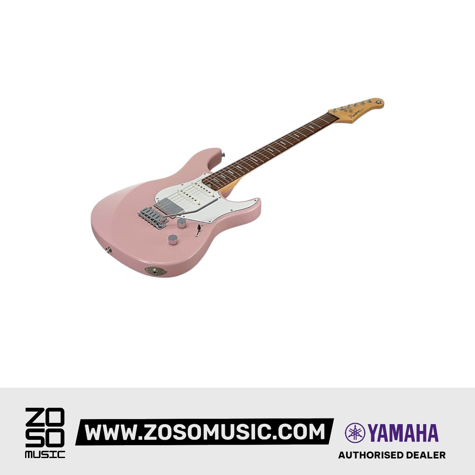 Yamaha PACS+12 Pacifica Standard Plus Electric Guitar, Rosewood Fingerboard - Ash Pink |  YAMAHA MUSIC |  ELECTRIC GUITAR |  Zoso Music