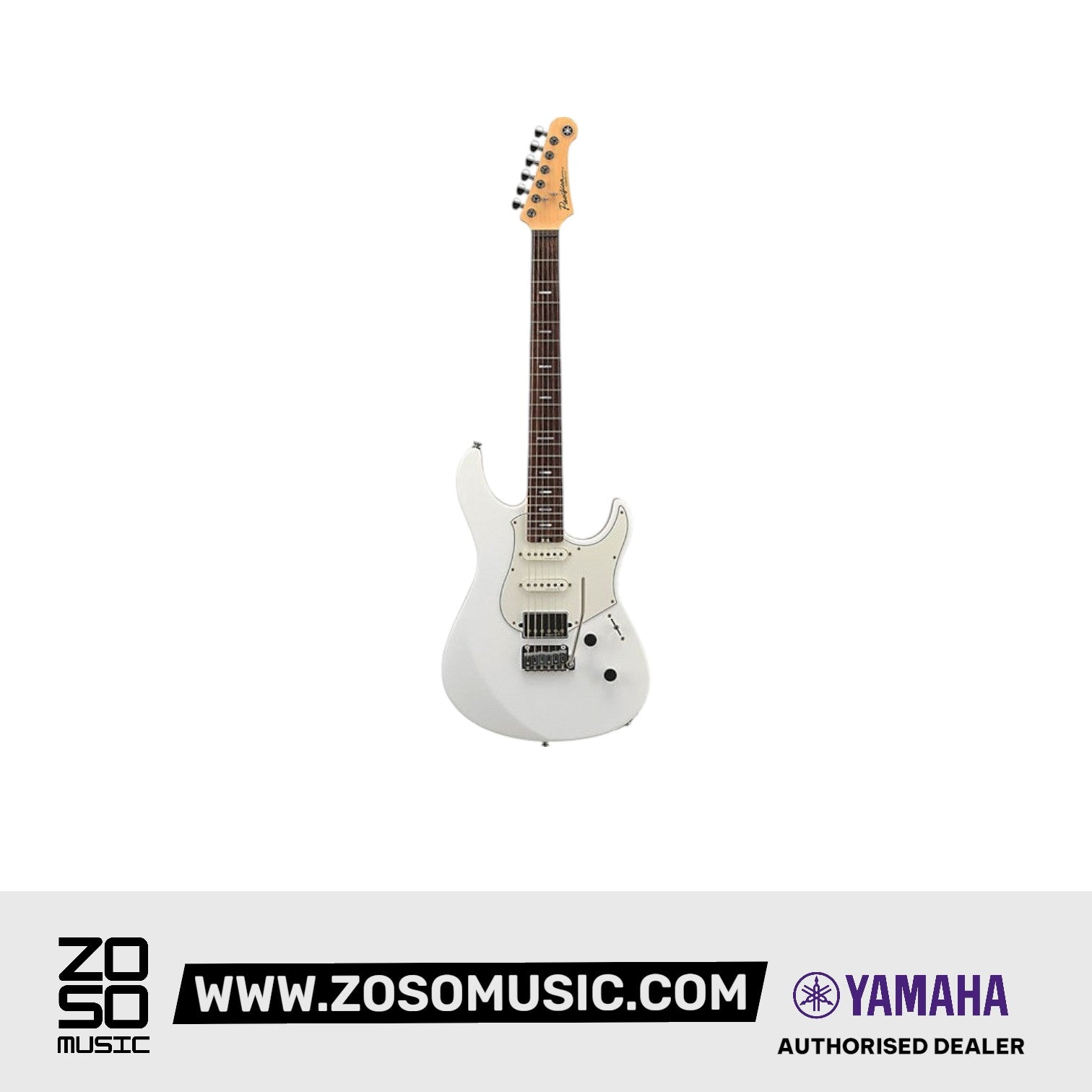 Yamaha PACS+12 Pacifica Standard Plus Electric Guitar, Rosewood Fingerboard - Shell White |  YAMAHA MUSIC |  ELECTRIC GUITAR |  Zoso Music