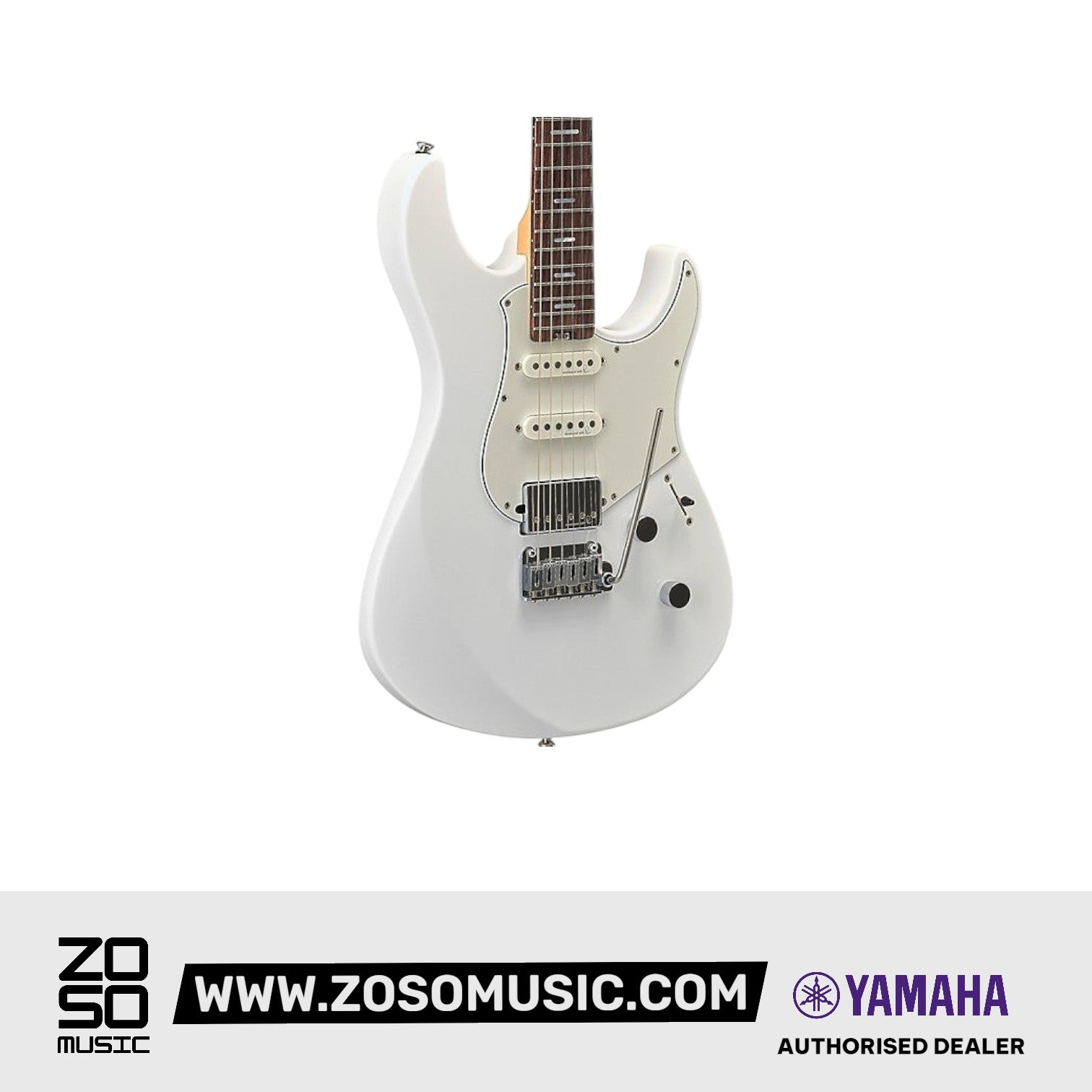 Yamaha PACS+12 Pacifica Standard Plus Electric Guitar, Rosewood Fingerboard - Shell White |  YAMAHA MUSIC |  ELECTRIC GUITAR |  Zoso Music