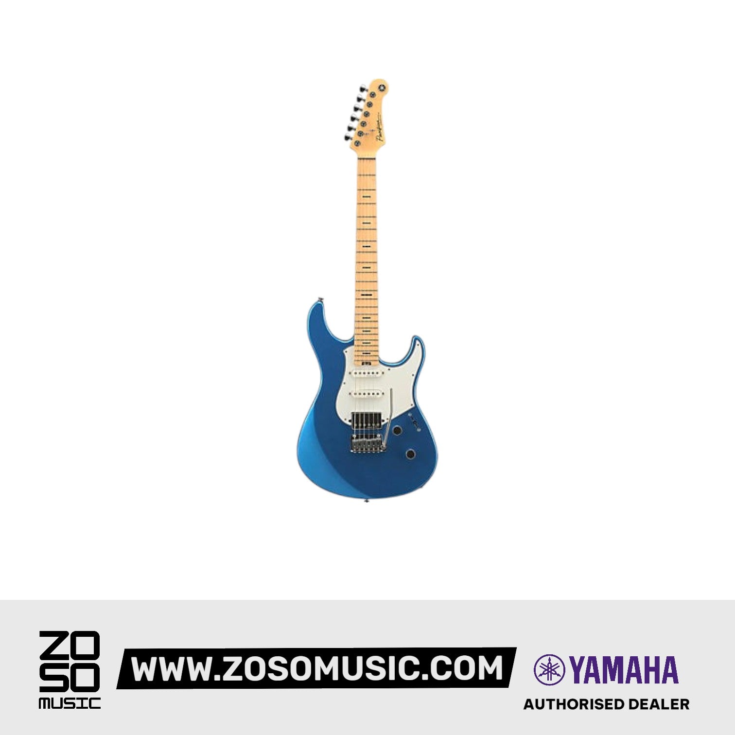 Yamaha PACS+12M Pacifica Standard Plus Electric Guitar, Maple Fingerboard - Sparkle Blue |  YAMAHA MUSIC |  ELECTRIC GUITAR |  Zoso Music