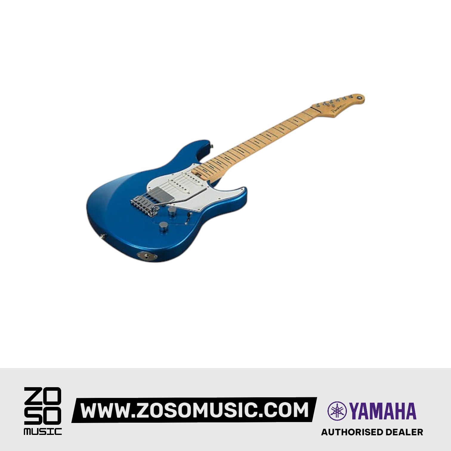 Yamaha PACS+12M Pacifica Standard Plus Electric Guitar, Maple Fingerboard - Sparkle Blue |  YAMAHA MUSIC |  ELECTRIC GUITAR |  Zoso Music