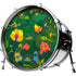 Evans Yellow Submarine Resonant Bass Drumhead, Pepperland Woods |  EVANS |  DRUMHEAD |  Zoso Music