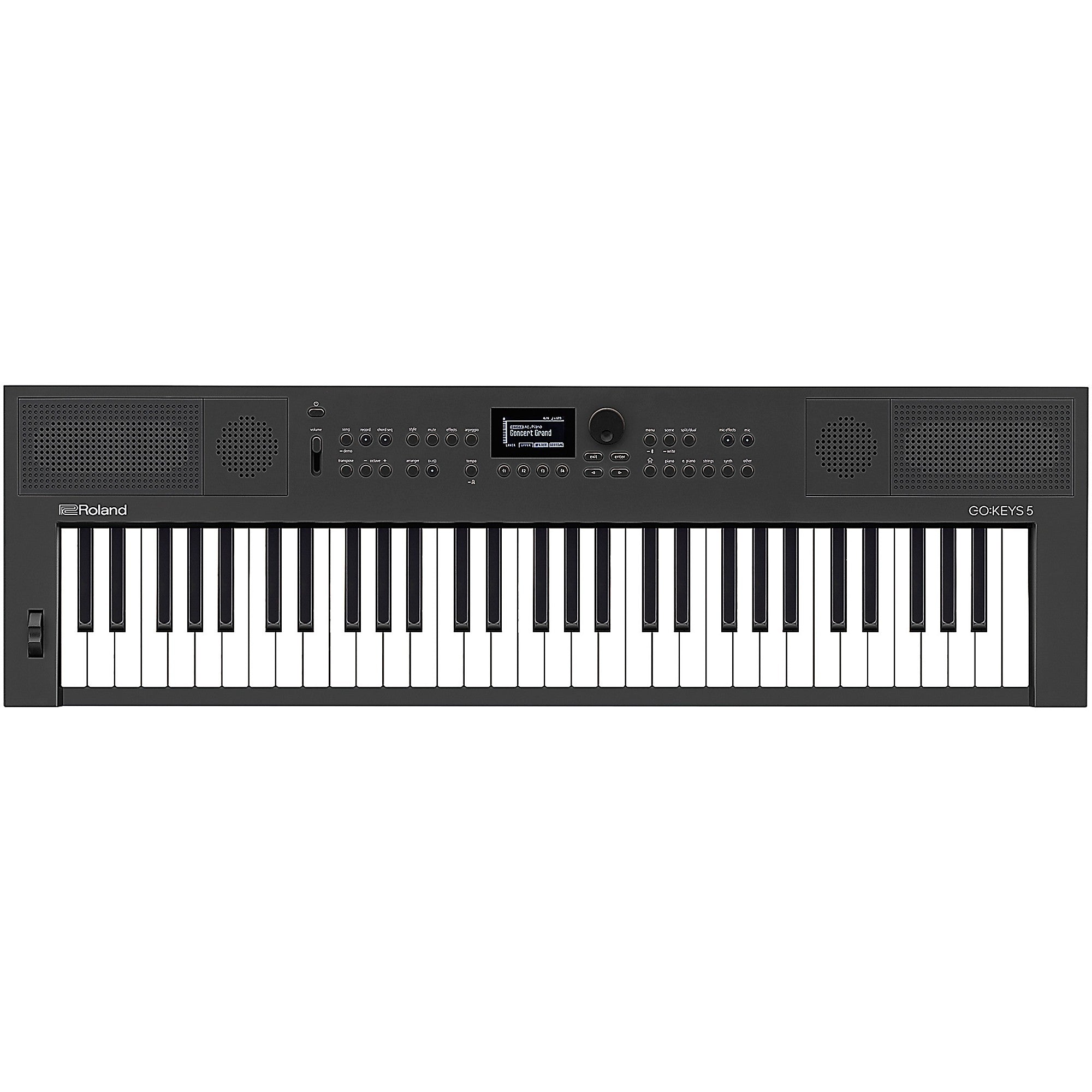 Roland GO:KEYS 5 Keyboard - Graphite | Zoso Music Sdn Bhd