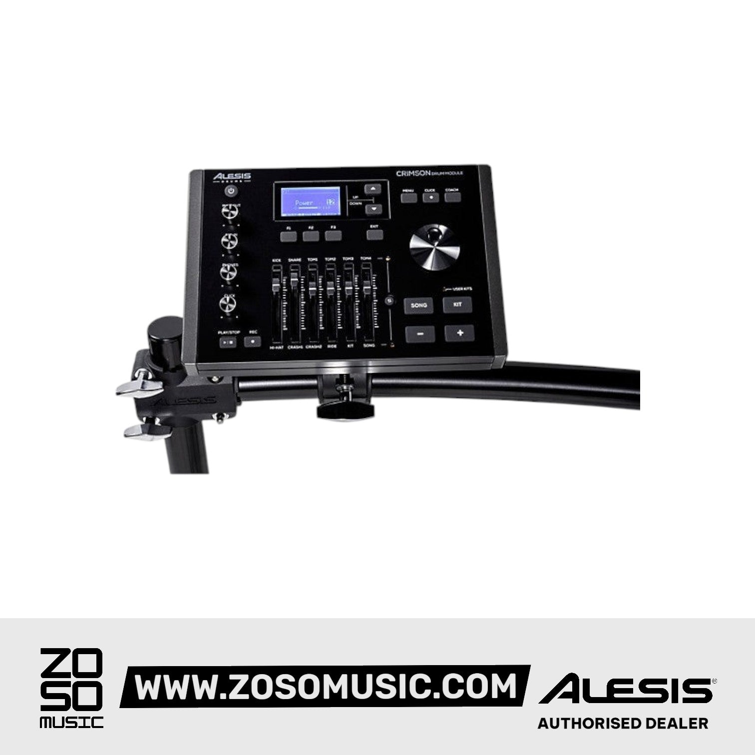 Alesis Crimson III Electronic Drum Kit With Mesh Heads |  ALESIS |  DRUM-ELECTRONIC |  Zoso Music