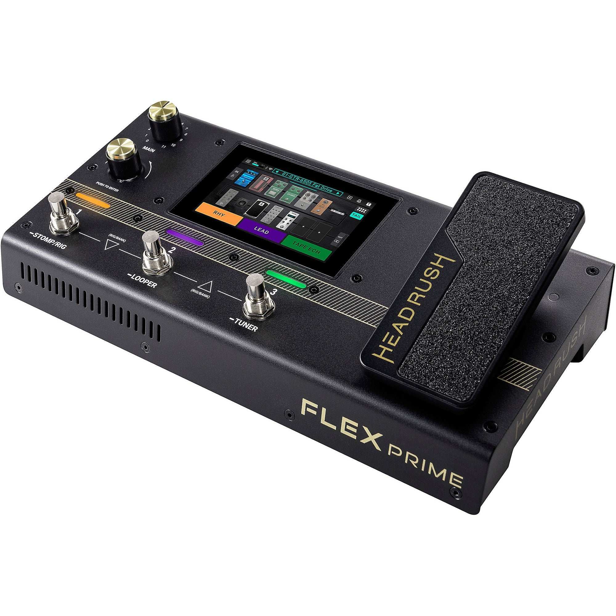 Headrush Flex Prime Guitar Multi-effects/Amp Modeler ( FREE Upgrade Headrush FRFR-GO Desktop Amplifier )