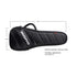 MONO Vertigo Concert Ukulele Case, Black - ZOSO MUSIC