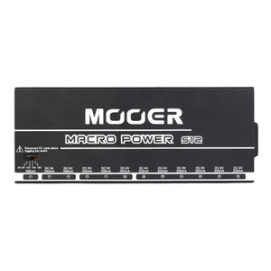 Mooer Macro Power S12 Professional Isolated Power Supply | Zoso Music Sdn Bhd