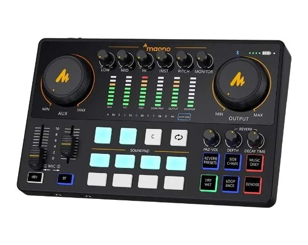 Maonocaster AME2 Integrated Audio Production Studio Sound Card For Live Streaming