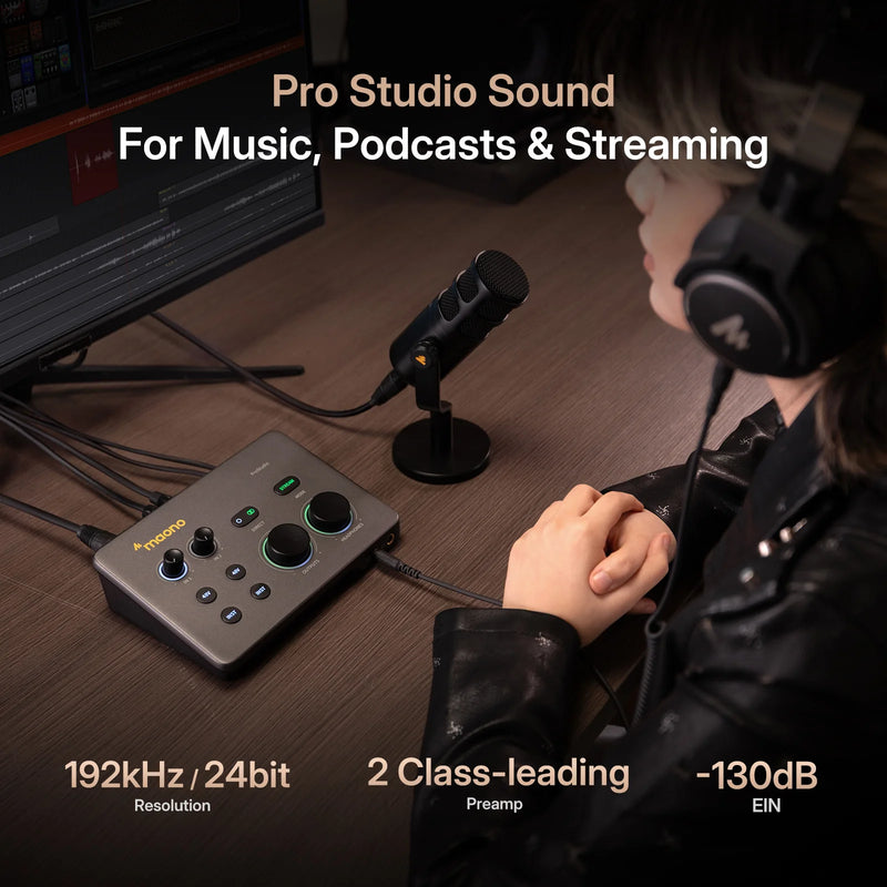 Maono P2 USB Hybrid Audio Interface