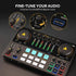 Maonocaster AME2 Integrated Audio Production Studio Sound Card For Live Streaming |  MAONO |  AUDIO INTERFACE |  Zoso Music
