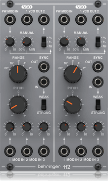 Behringer 112 Dual VCO Eurorack Module | BEHRINGER , Zoso Music