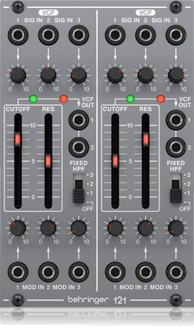 Behringer 121 Dual VCF Eurorack Module | BEHRINGER , Zoso Music
