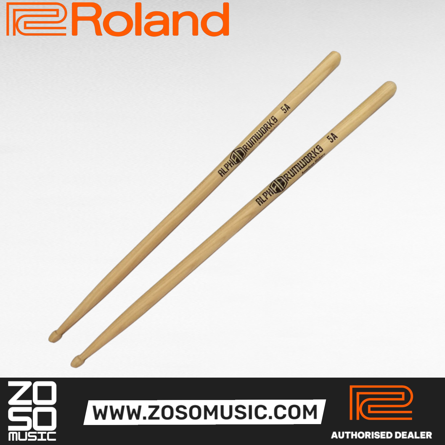 Alpha Drumworks Drum Stick Zoso Music