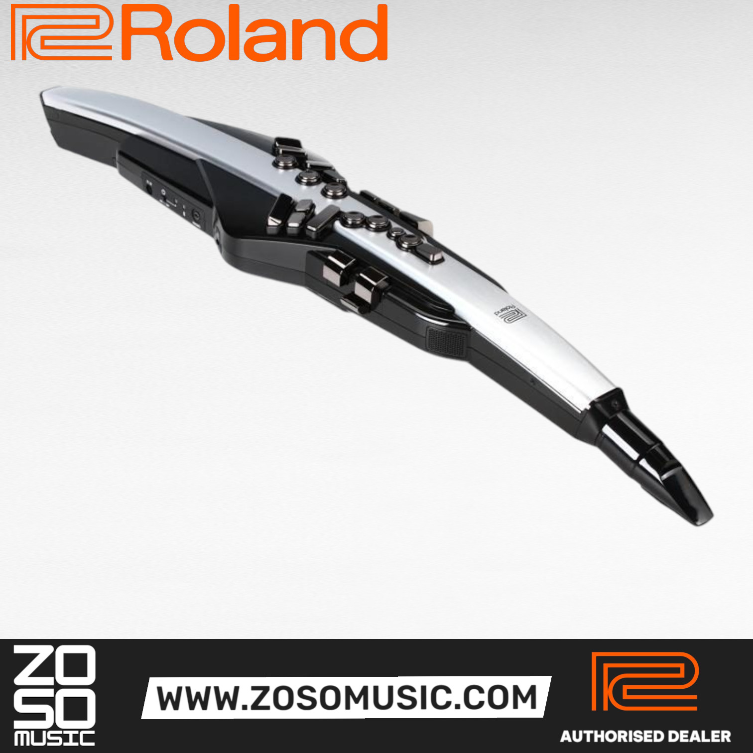 Roland Aerophone Pro AE-30 Digital Wind Instrument - Silver |  ROLAND |  WOODWINDS-DIGITAL |  Zoso Music