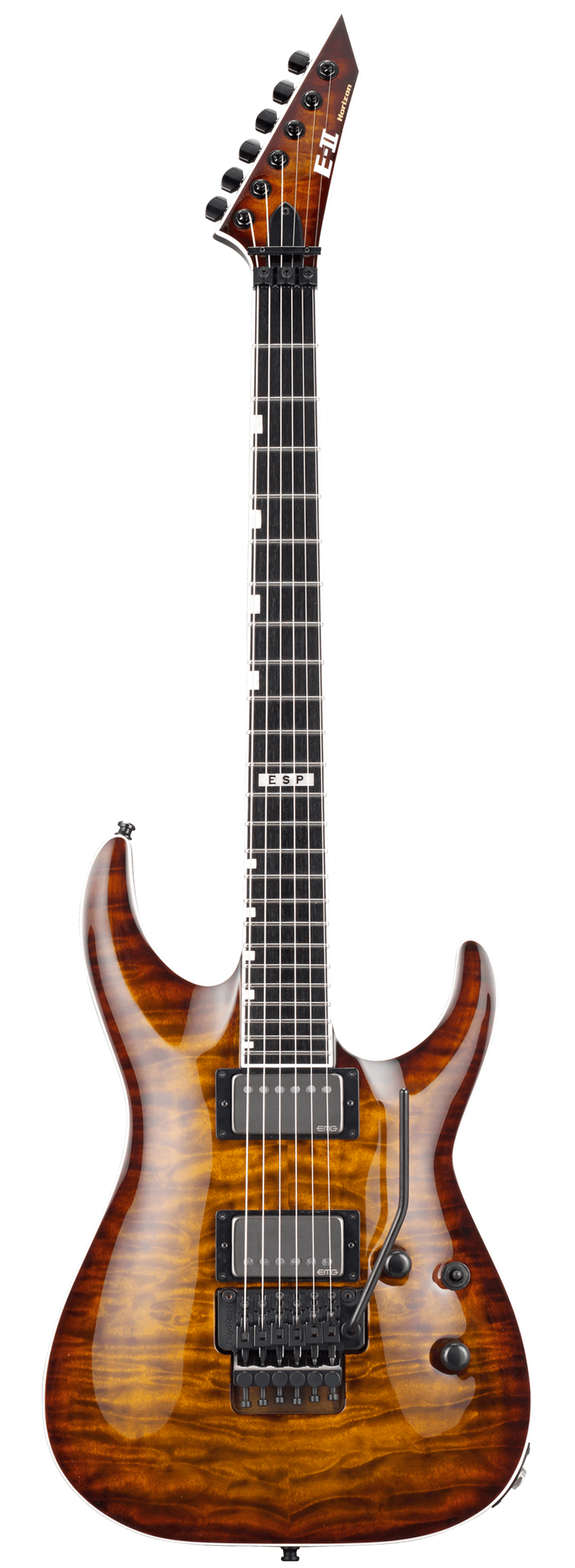 ESP E-II Horizon FR-II - Tiger Eye Sunburst [Made in Japan] |  ESP |  ELECTRIC GUITAR |  Zoso Music