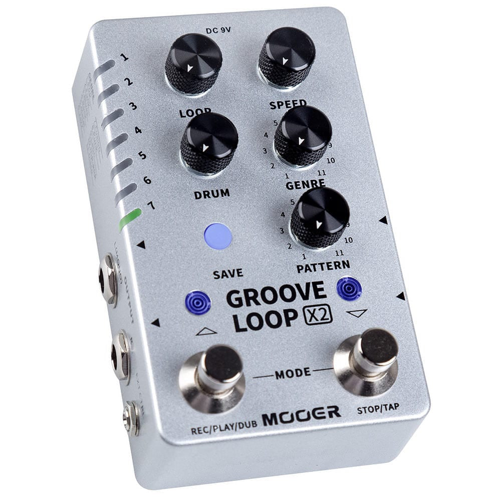 Mooer Groove Loop X2 - Stereo Looper / Drum Machine