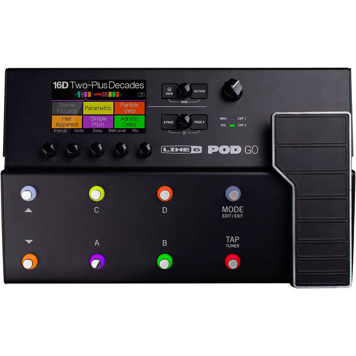 Line 6 POD Go Front View Zoso Music 