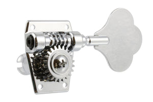 ALLPARTS TK-7946-010 4-in-line Bass Tuning Keys Set - Chrome | Zoso Music Sdn Bhd