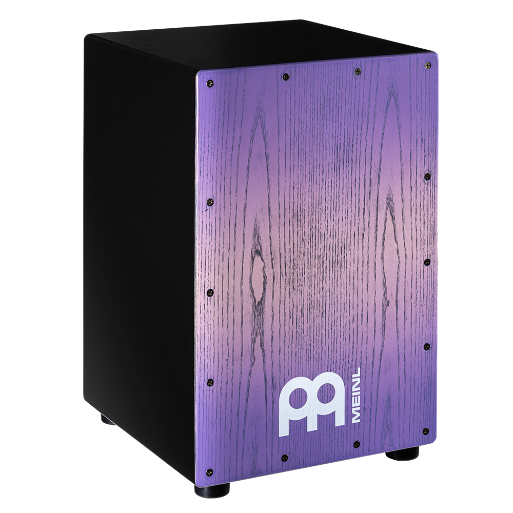 Meinl Percussion MCAJ100BK-LPF Headliner Series Snare Cajon, Lilac Purple Fade | Zoso Music Sdn Bhd