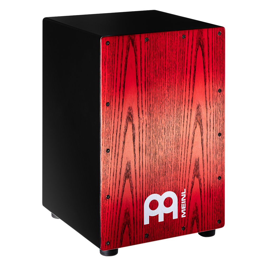 Meinl Percussion MCAJ100BK-TRF Headliner Series Snare Cajon, Tango Red Fade | Zoso Music Sdn Bhd