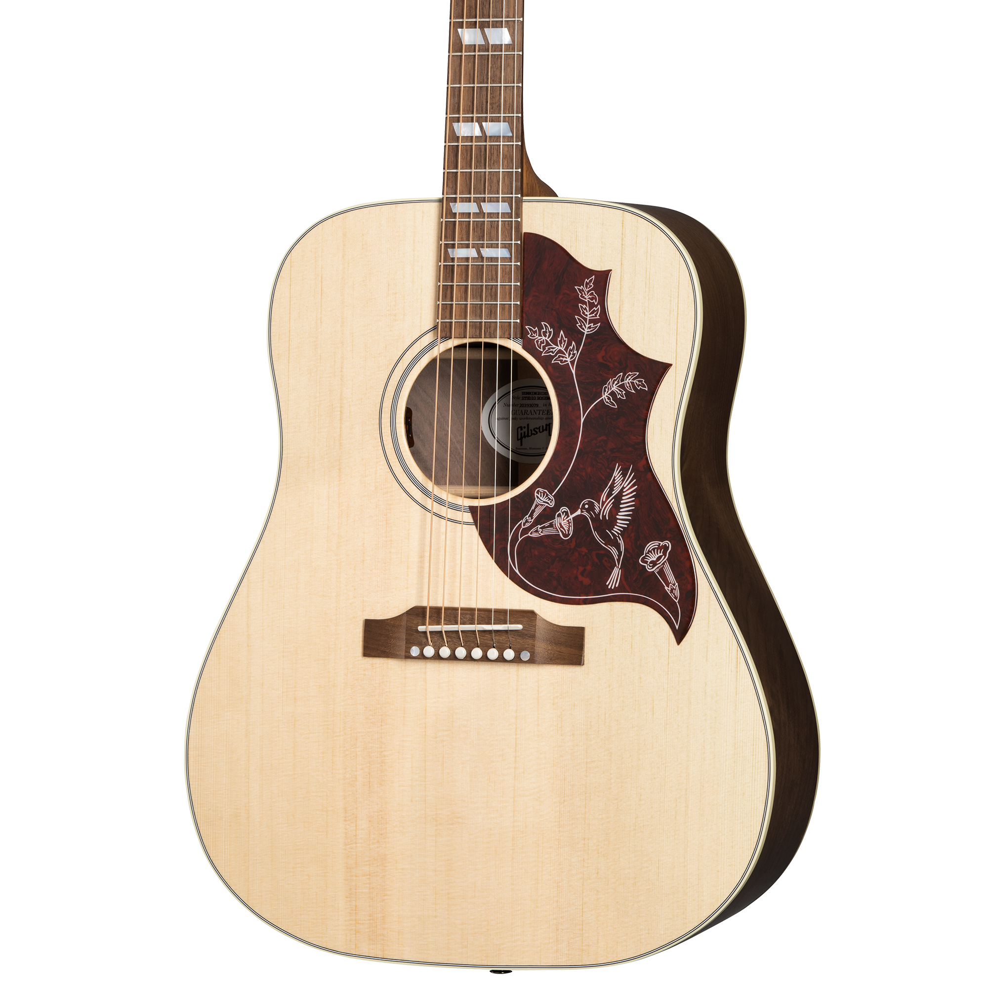 Gibson Hummingbird Studio Walnut Acoustic-electric Guitar - Natural | Zoso Music Sdn Bhd