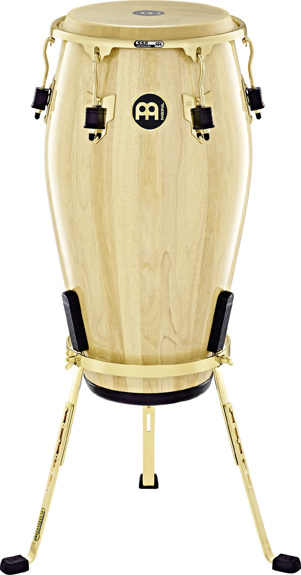 Meinl Percussion MEC1134NT-G 11 3/4" Conga Marathon Exclusive Series Conga, Gold, True Skin Buffalo Head | Zoso Music Sdn Bhd