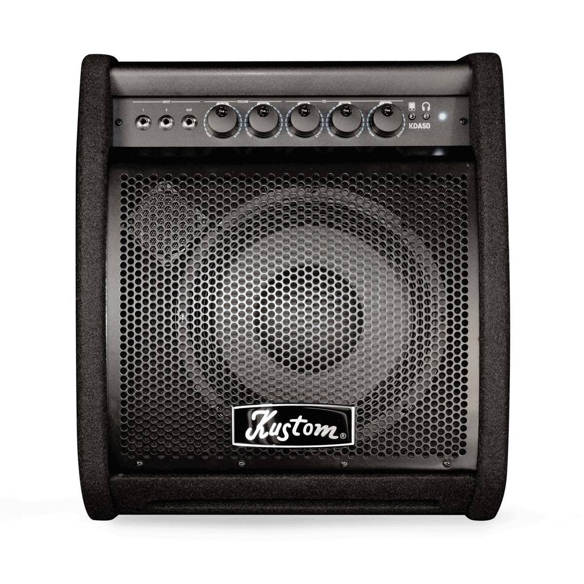 Kustom KDA50 50W Drum Amp Monitor (1 x 10Inch Speaker w/ 2.5Inch Tweeter)