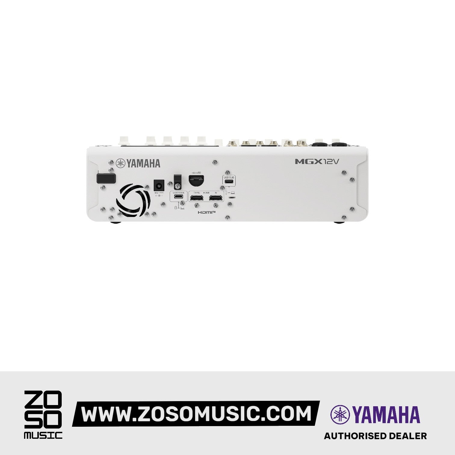 Yamaha MGX12V 18-Channel Digital Mixing Console with Video Interface