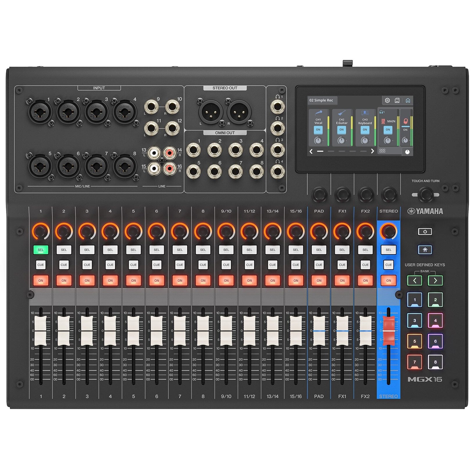 Yamaha MGX16 22-Channel Digital Mixing Console