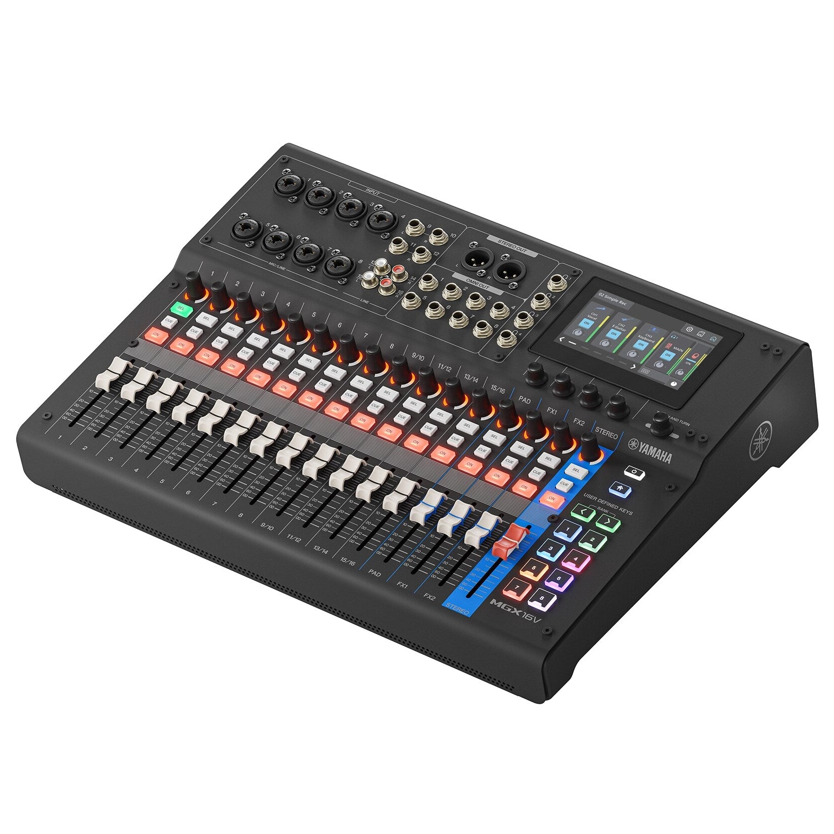 Yamaha MGX16V 22-Channel Digital Mixing Console with Video Interface