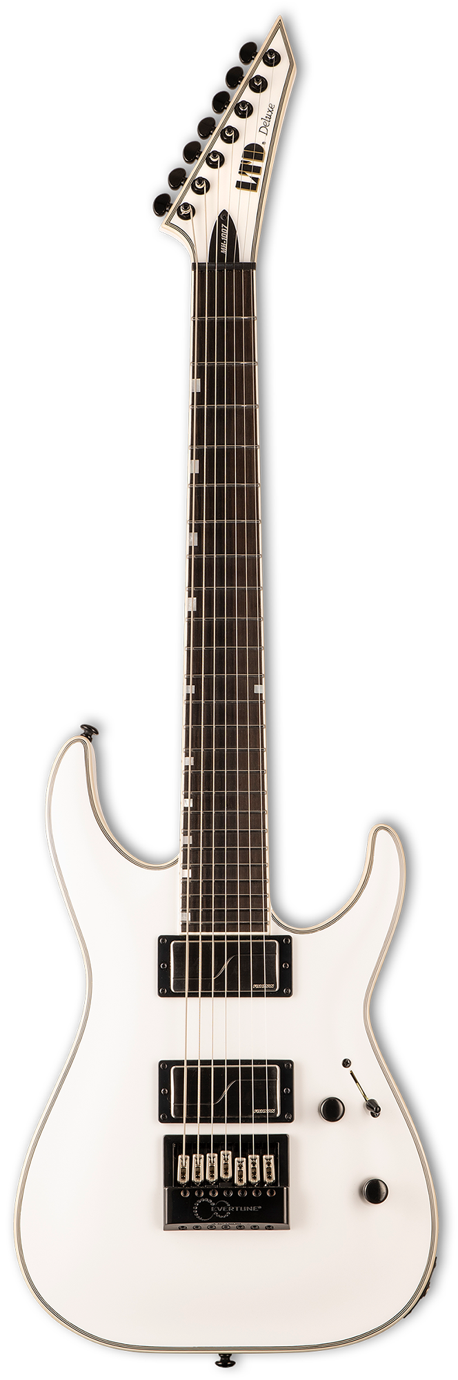 ESP LTD Deluxe MH-1007 EverTune Electric Guitar - Snow White |  LTD |  ELECTRIC GUITAR |  Zoso Music