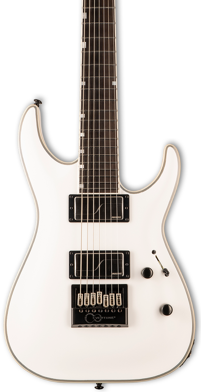 ESP LTD Deluxe MH-1007 EverTune Electric Guitar - Snow White |  LTD |  ELECTRIC GUITAR |  Zoso Music