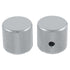 ALLPARTS MK-0115-010 Metal Barrel Knobs - Chrome (Pack of 2) | Zoso Music Sdn Bhd