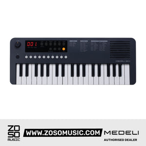 MEDELI MK37 37 KEYS KEYBOARD, BLACK |  MEDELI |   |  Zoso Music