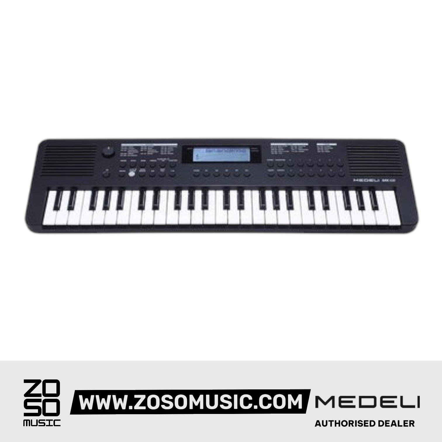 Medeli MK49 49 Keys Portable Keyboard Basic Package with Adapter |  MEDELI |  KEYBOARD-PORTABLE |  Zoso Music