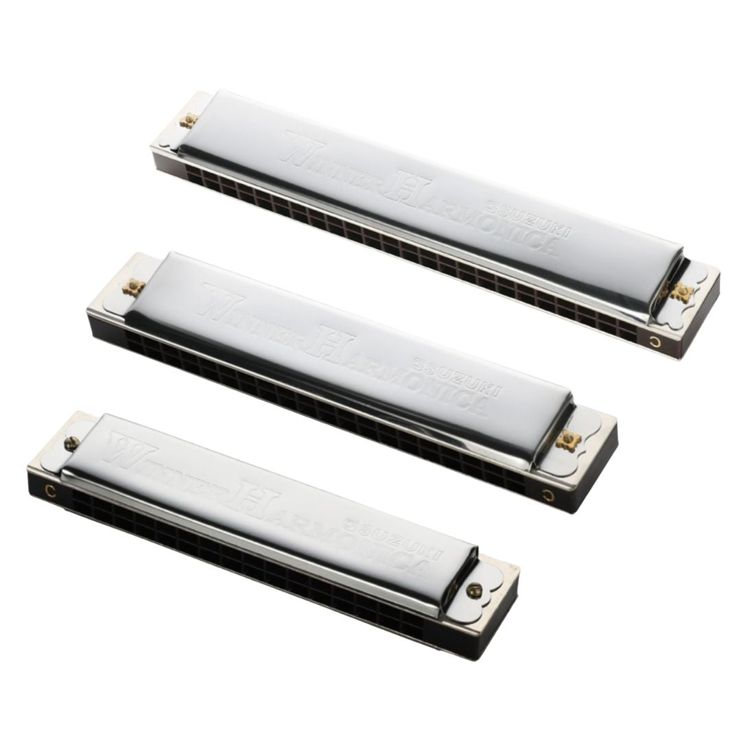Suzuki Winner 16/20/24 - Holes C Key Tremolo Harmonica 16 Holes ( W-16 W-20 W-24 ) |  SUZUKI |  HARMONICA |  Zoso Music