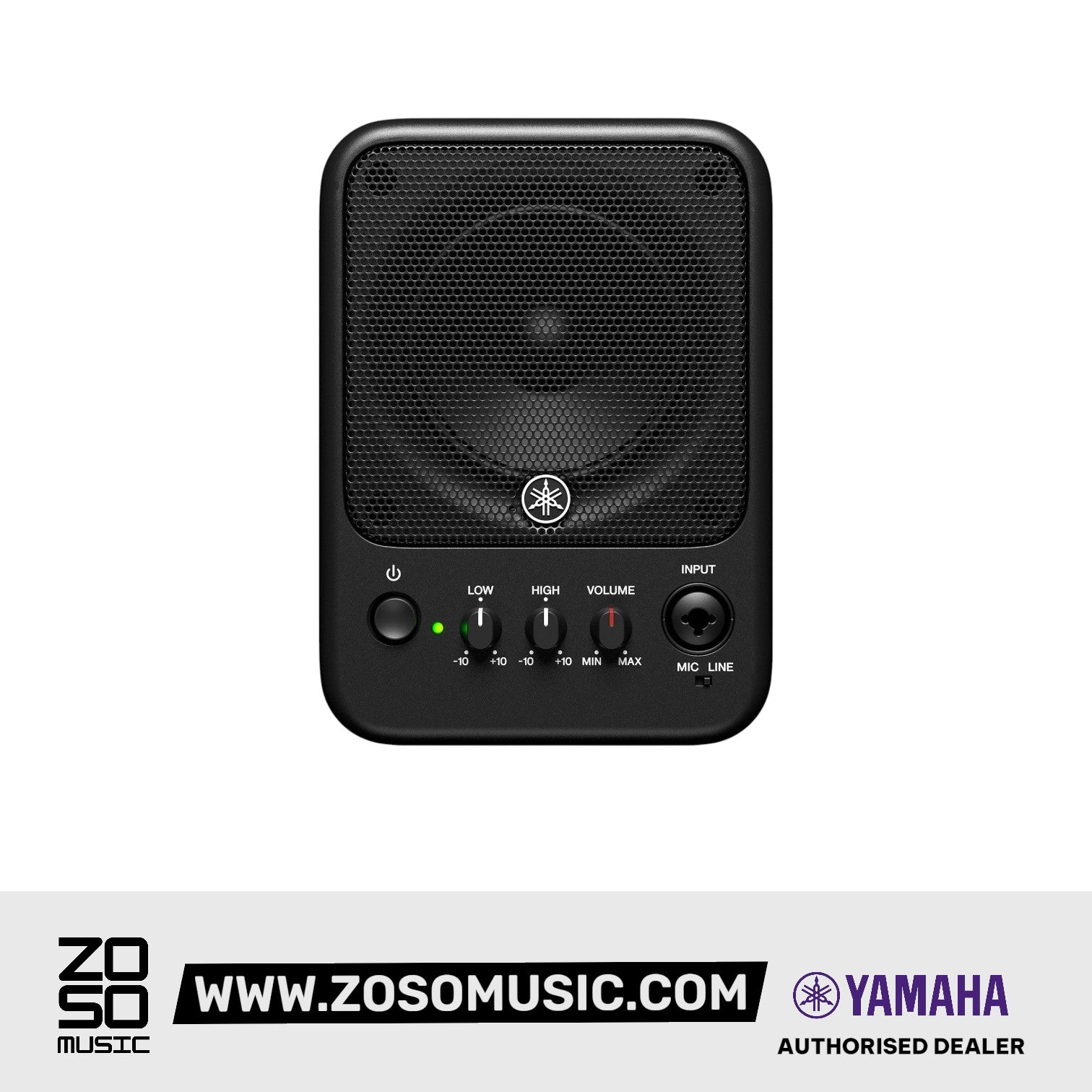 Yamaha MS101-4 Desktop Powered Studio Monitor (MS101) | Zoso Music Sdn Bhd