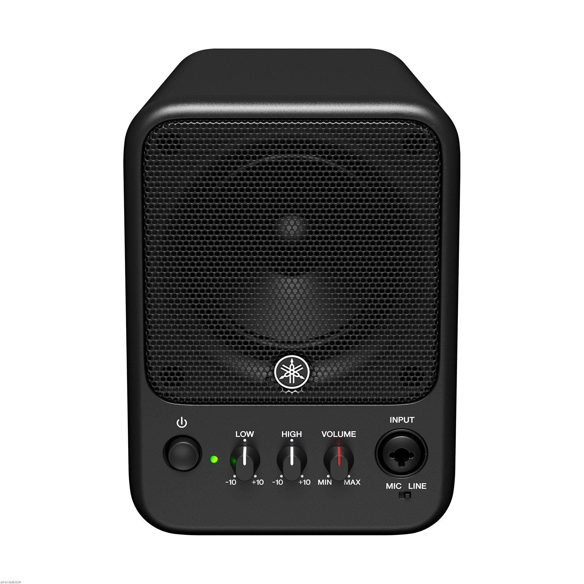 Yamaha MS101-4 Desktop Powered Studio Monitor (MS101) |  YAMAHA PRO AUDIO |  POWERED STUDIO MONITOR |  Zoso Music