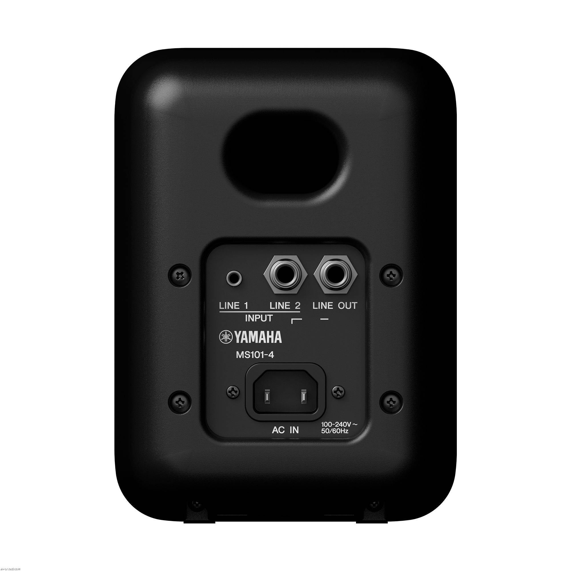 Yamaha MS101-4 Desktop Powered Studio Monitor (MS101) |  YAMAHA PRO AUDIO |  POWERED STUDIO MONITOR |  Zoso Music