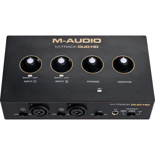 M-Audio M-Track Duo HD USB-C Audio Interface | Zoso Music Sdn Bhd