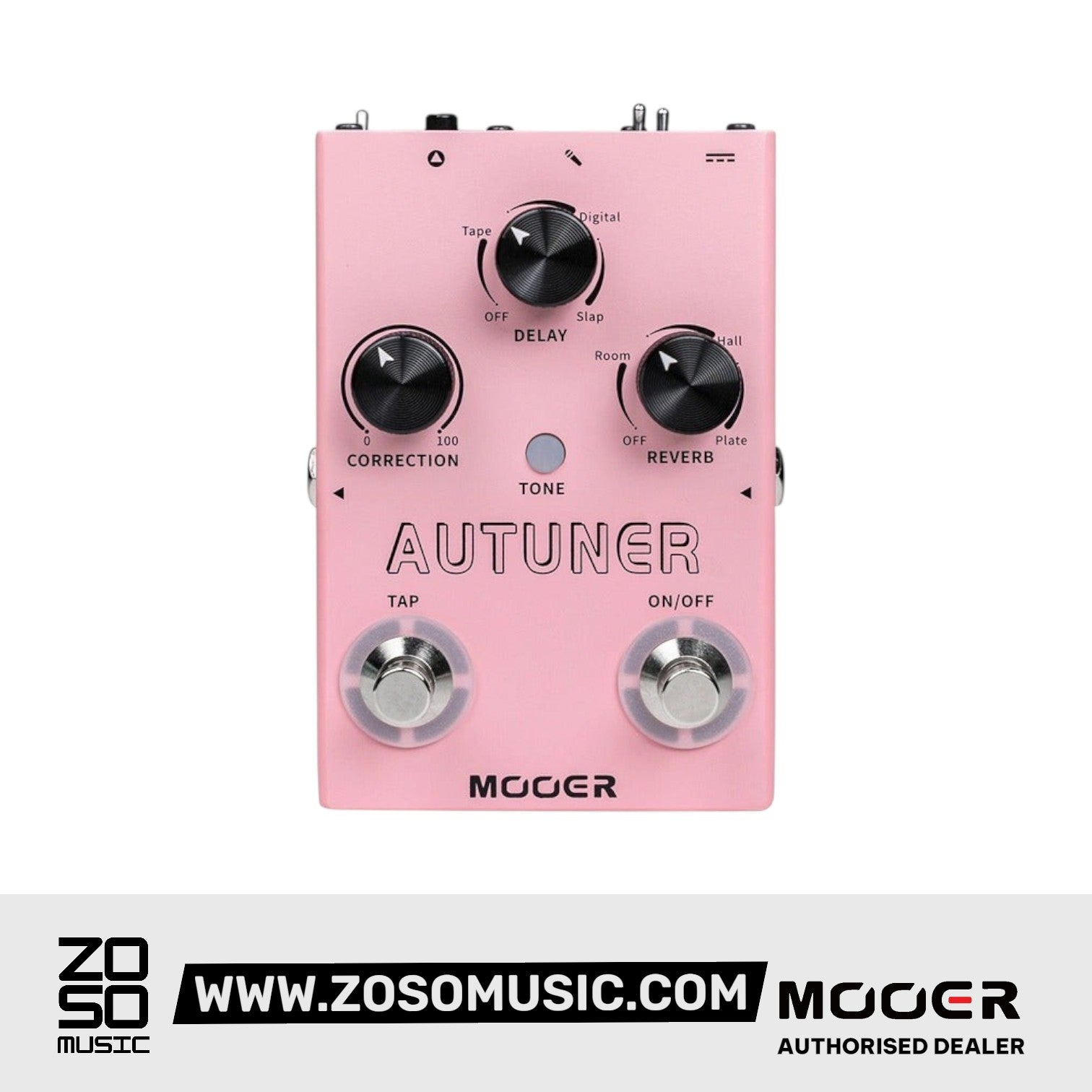 Mooer MVP1 Autuner Vocal Effect Pedal | Zoso Music Sdn Bhd