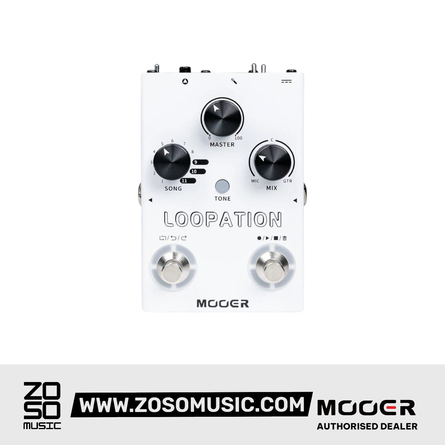 Mooer MVP3 Loopation Vocal/Instrument Looper | Zoso Music Sdn Bhd