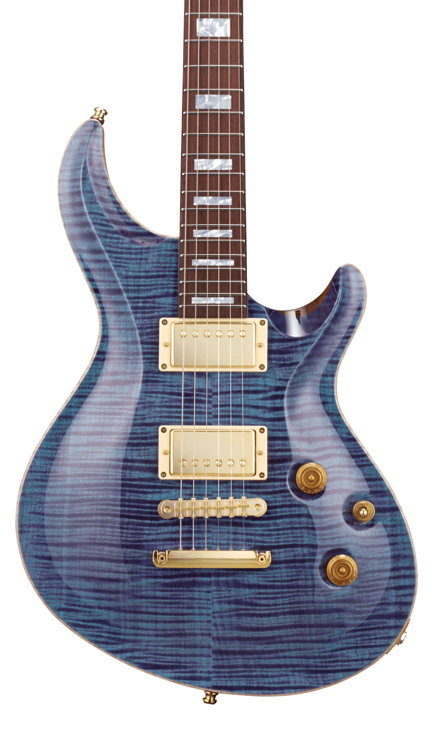 ESP Original MYSTIQUE NT-CTM/FM - Indigo Purple [MIJ - Made in Japan] | Zoso Music Sdn Bhd
