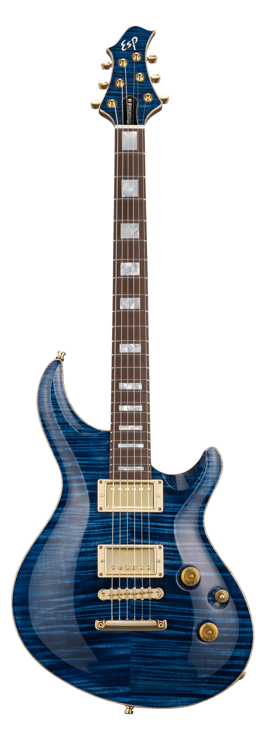 ESP Original MYSTIQUE NT-CTM/FM - Marine Blue [MIJ - Made in Japan] |  ESP |  BASS GUITAR |  Zoso Music